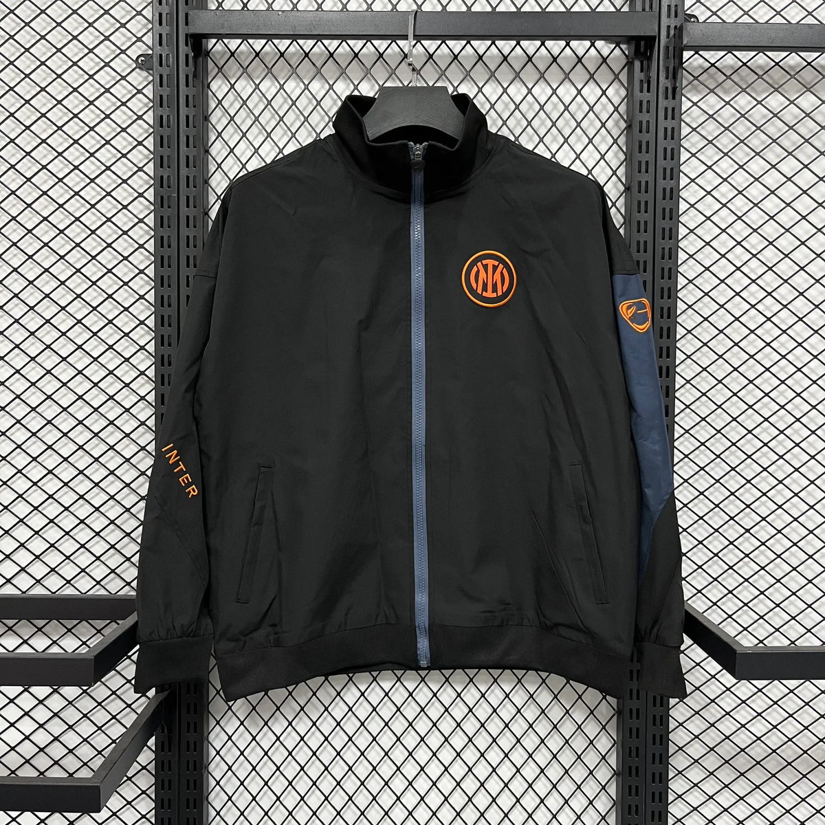 2026-27 Inter Milan Black Windbreaker S-2XL