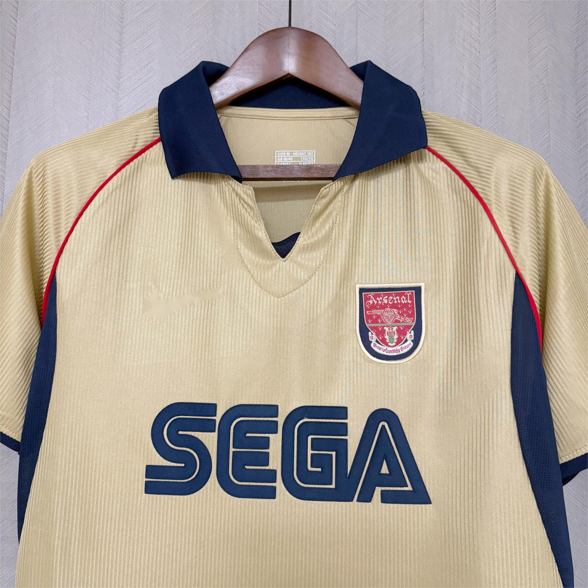 2026-27 Arsenal 2001-02 Vintage Remake Gold S-4XL