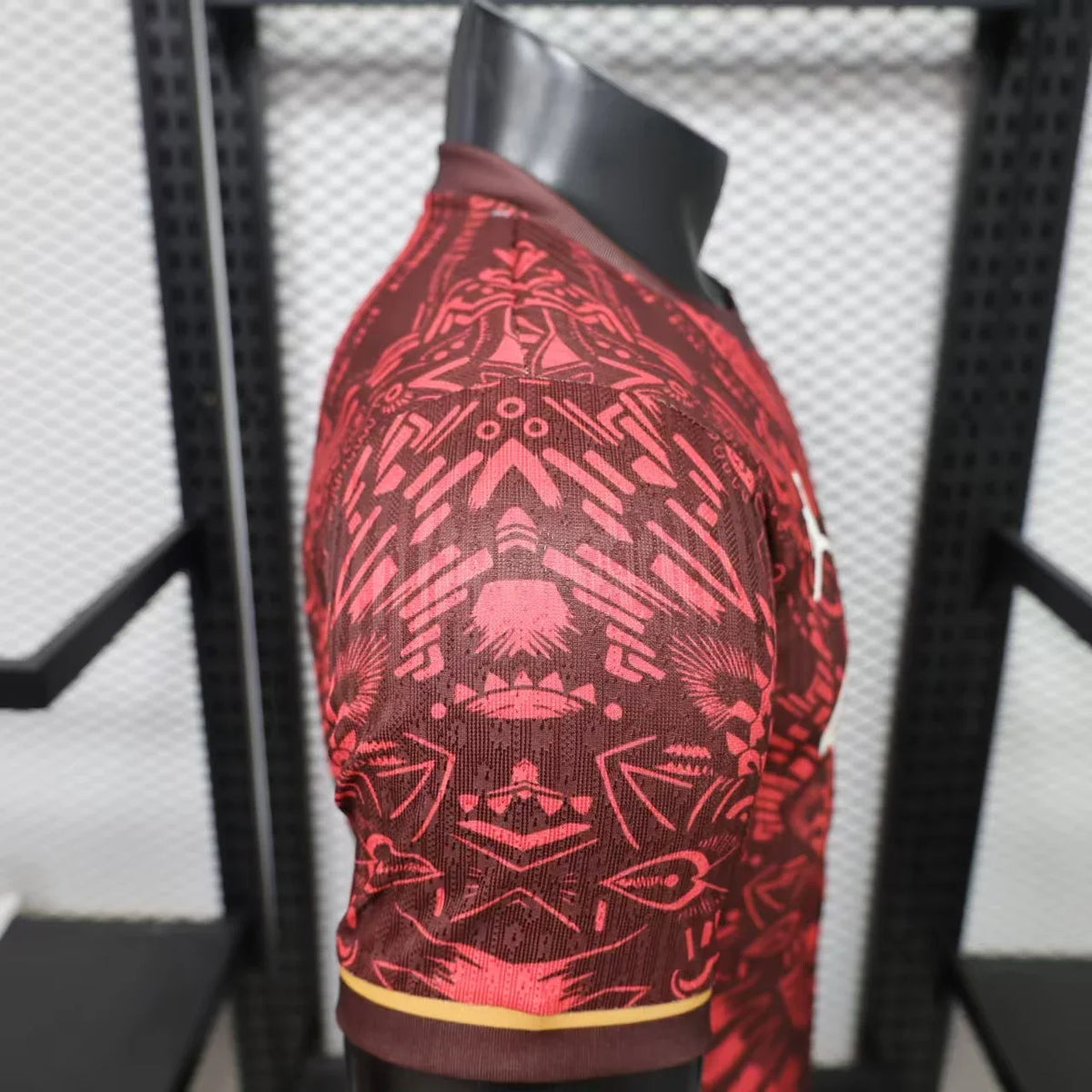 2026-27 Paris Dark Red with Tribal Pattern Special Player S-3XL
