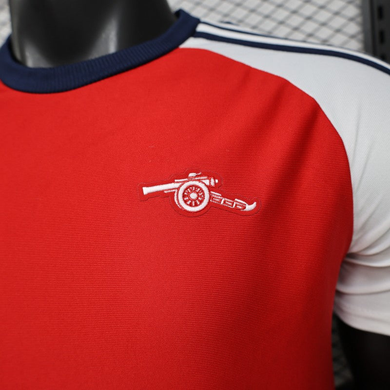 2026-27 Arsenal Originals Red with White Raglan Sleeve Player S-3XL