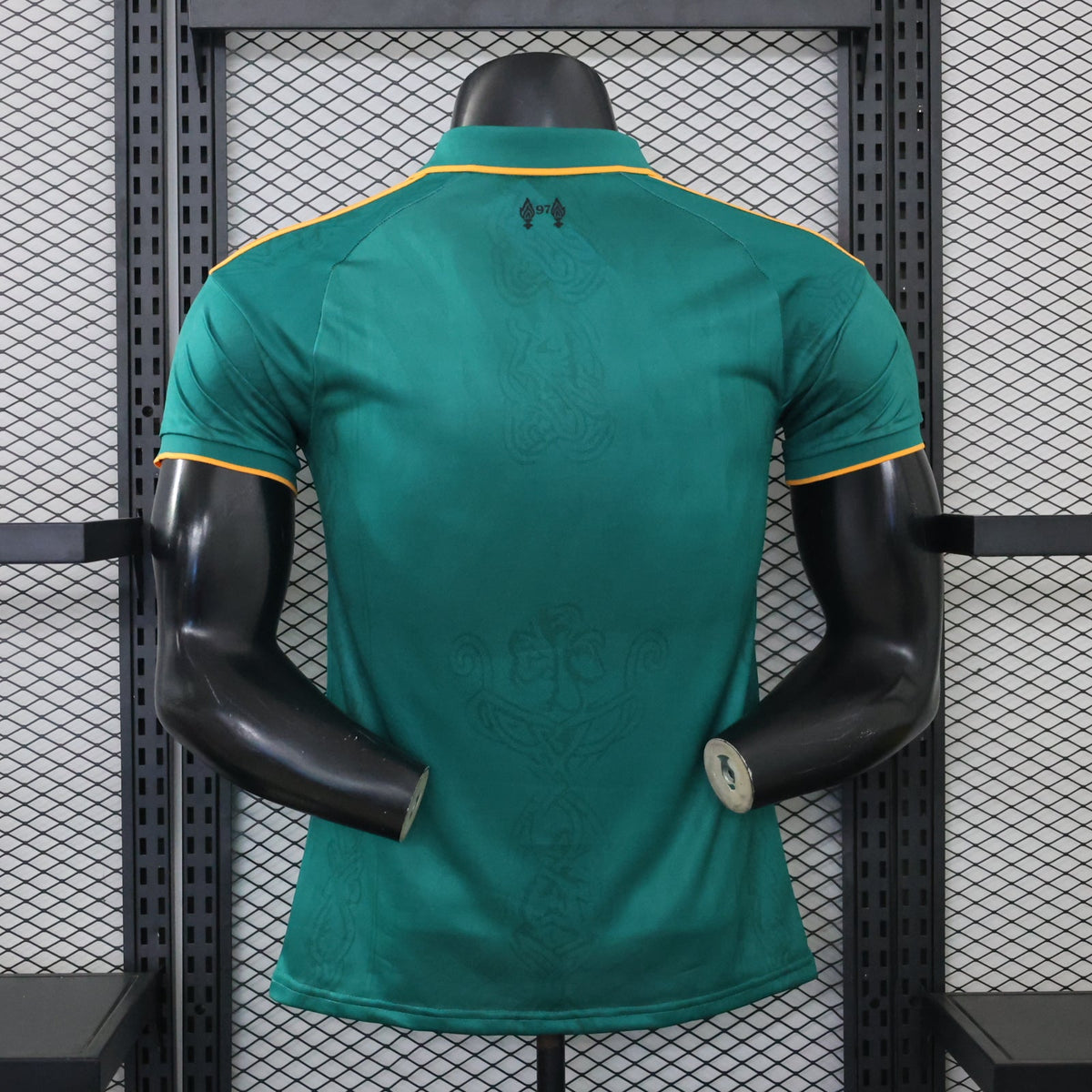 2026-27 Liverpool Green With Gold Trim Casual Retro Player S-3XL