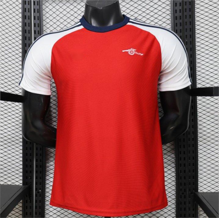 2026-27 Arsenal Originals Red with White Raglan Sleeve Player S-3XL
