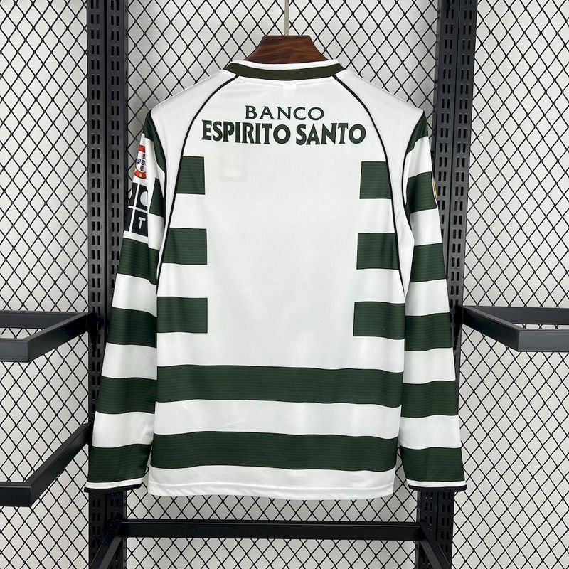 2001-03 Sporting Lisbon Long sleeve retro