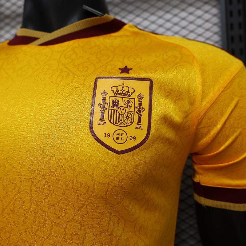 2026 Spain Special Edition Yellow Player S-2XL