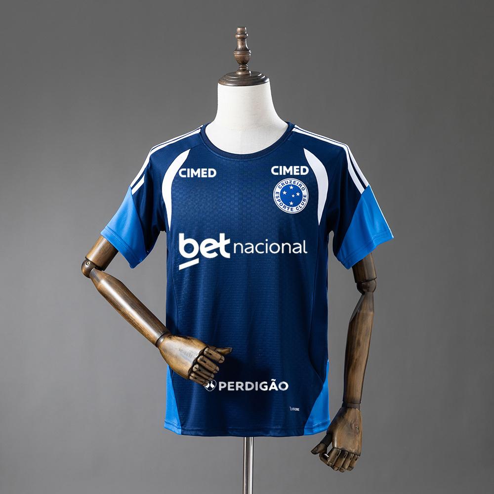 2026-27 Cruzeiro  All sponsors Training - Dark Bluet S-4XL