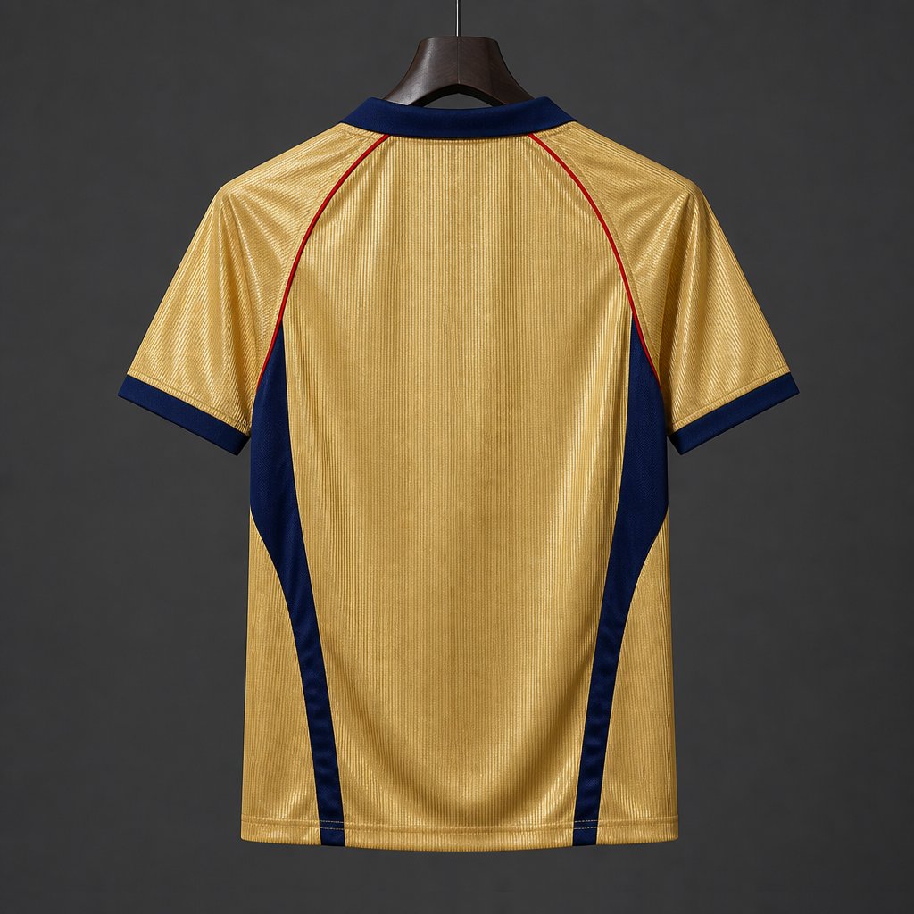 2026-27 Arsenal 2001-02 Vintage Remake Gold S-4XL