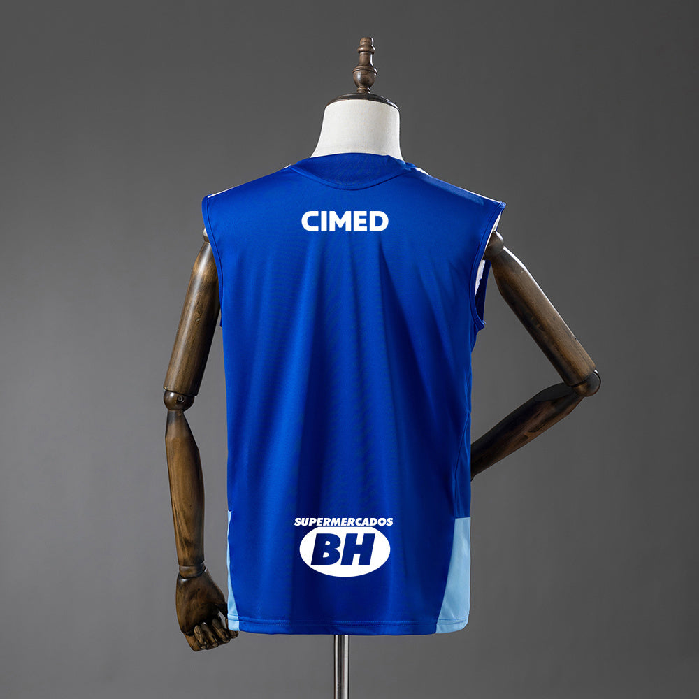 2026-27 Cruzeiro  All sponsors Training - Blue Vest S-4XL