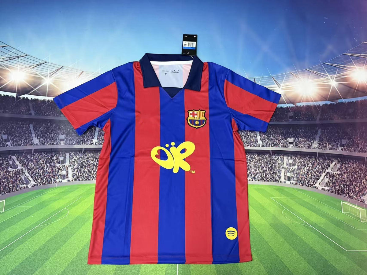 2026-27 Barcelona El Clásico Olivia retro Size S-4XL