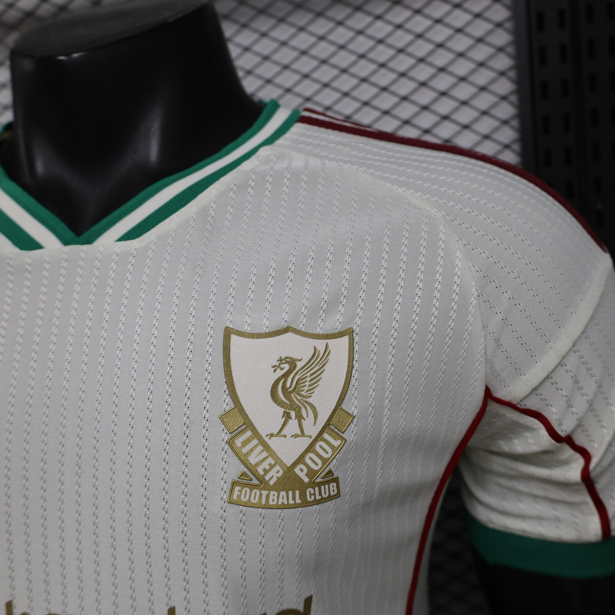 2026-27 Liverpool FC Off-White With Gold Crest Special Edition Player S-3XL