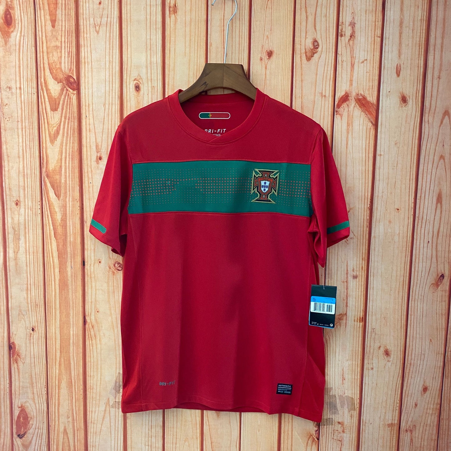 2010 Portugal red Camisa de futebol Retro