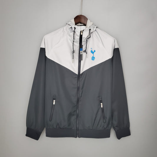 21-22 Windbreaker Tottenham Black Grey