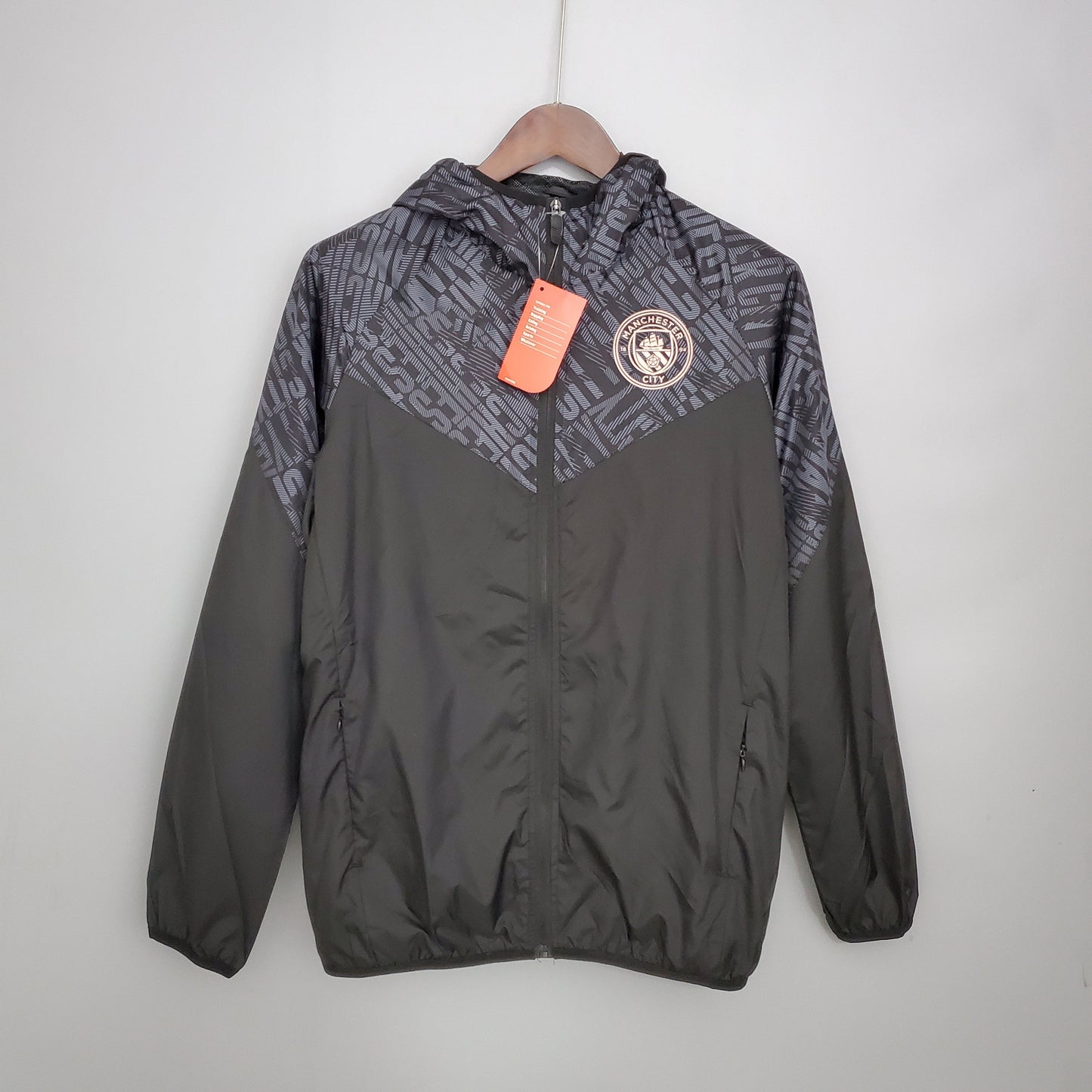 21-22 Windbreaker Manchester City Black
