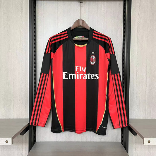 2010-11 AC Milan home long sleeve