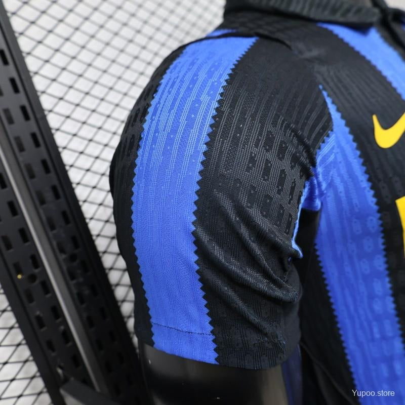 Inter Milan Player Version 26/27 Home Jersey Black & Blue