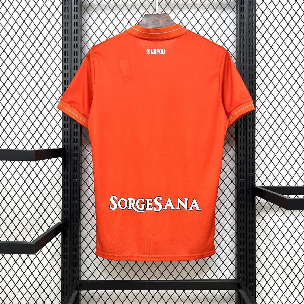 Mens Napoli Goalkeeper Jersey 2025/26 with Brand Logo