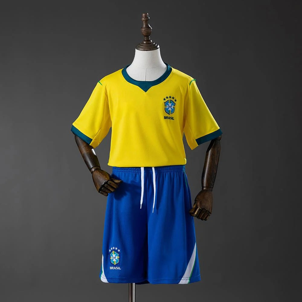 2026 Brazil Home Kids Size 16-28
