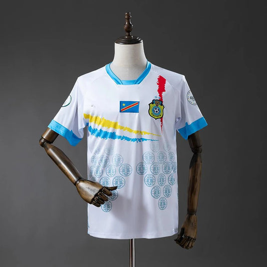 2026 Congo White and Blue Jersey Special Edition S-XXL