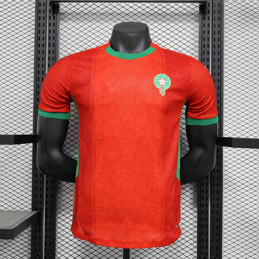 2025-26 Morocco Home Player Jersey S-XXL Options