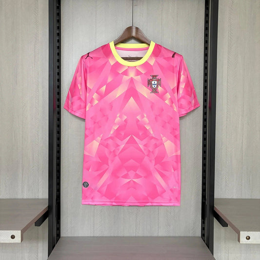 2026 Portugal Pink Jersey in Sizes S-4XL