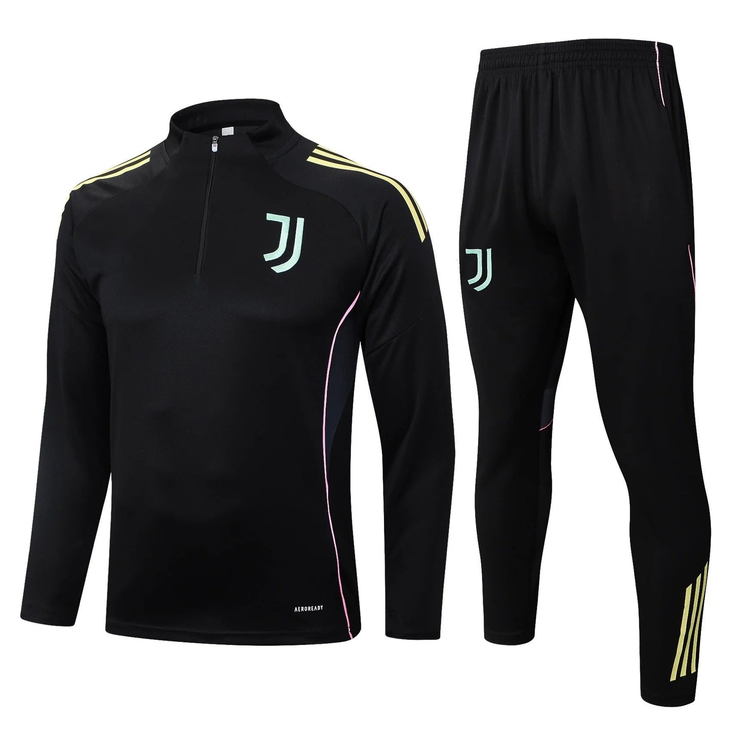Juventus Black Training Suit for Children