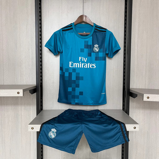 2017-18 Real Madrid Second Away Retro KIDS 16-28