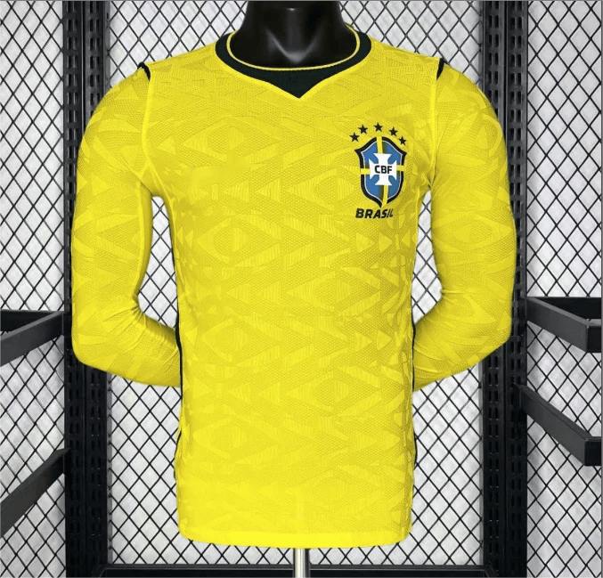 2026 Brazil World Cup Home Long Sleeve Player S-4XL