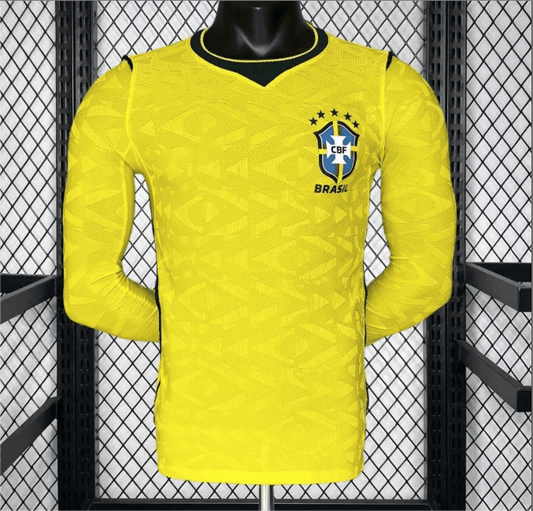 2026 Brazil World Cup Home Long Sleeve Player S-4XL