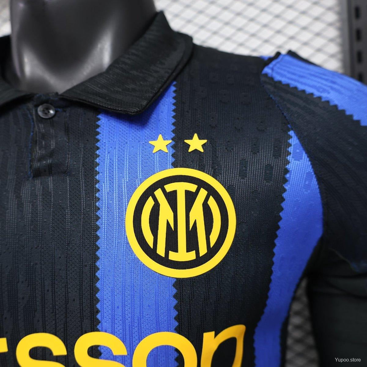 Inter Milan Home Long Sleeve Jersey for Players S-3XL