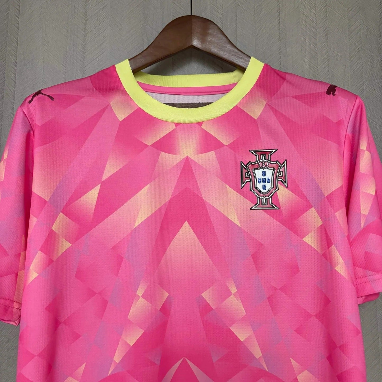 2026 Portugal Pink Jersey in Sizes S-4XL