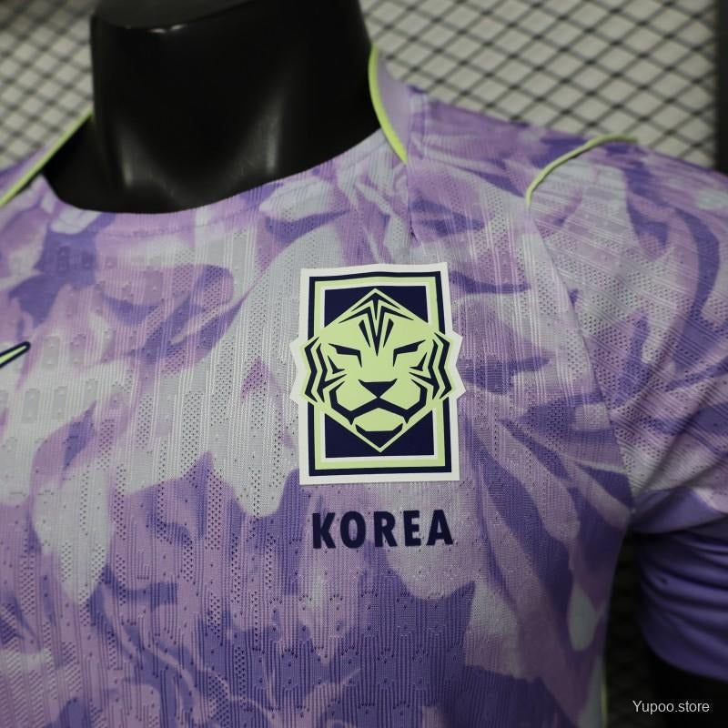 2026 South Korea Away Purple S-3XL