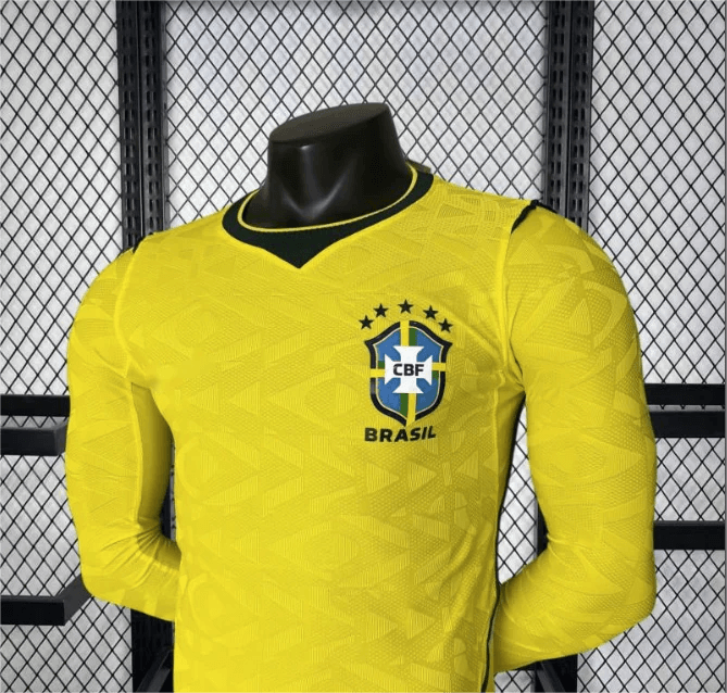 2026 Brazil World Cup Home Long Sleeve Player S-4XL