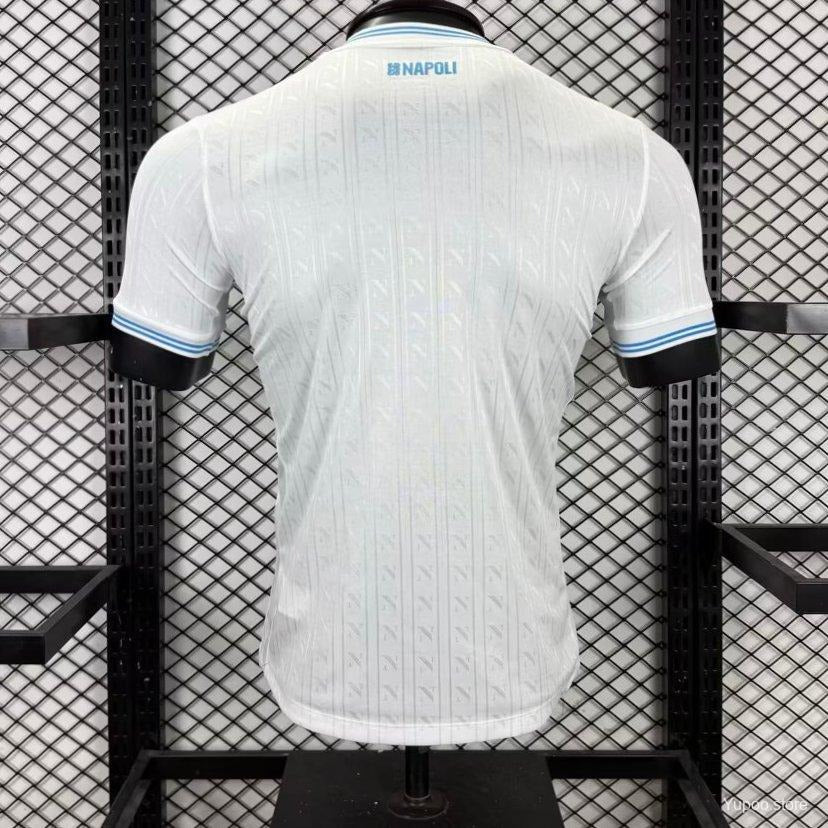 SSC Napoli Player Version Away Jersey 25/26 White