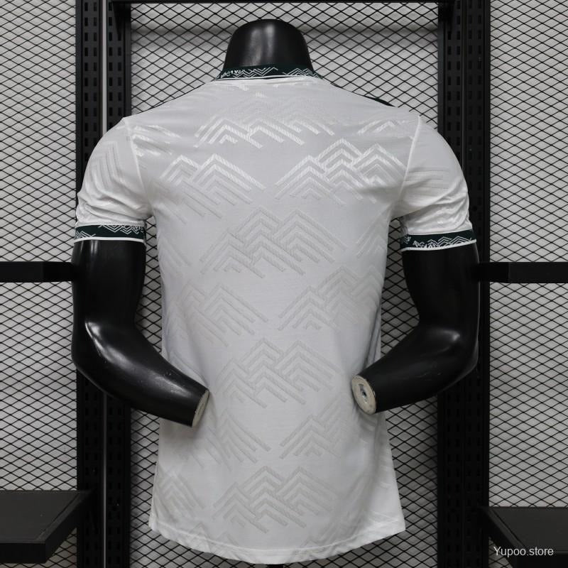Juventus Player Version 26/27 White and Dark Green Jersey