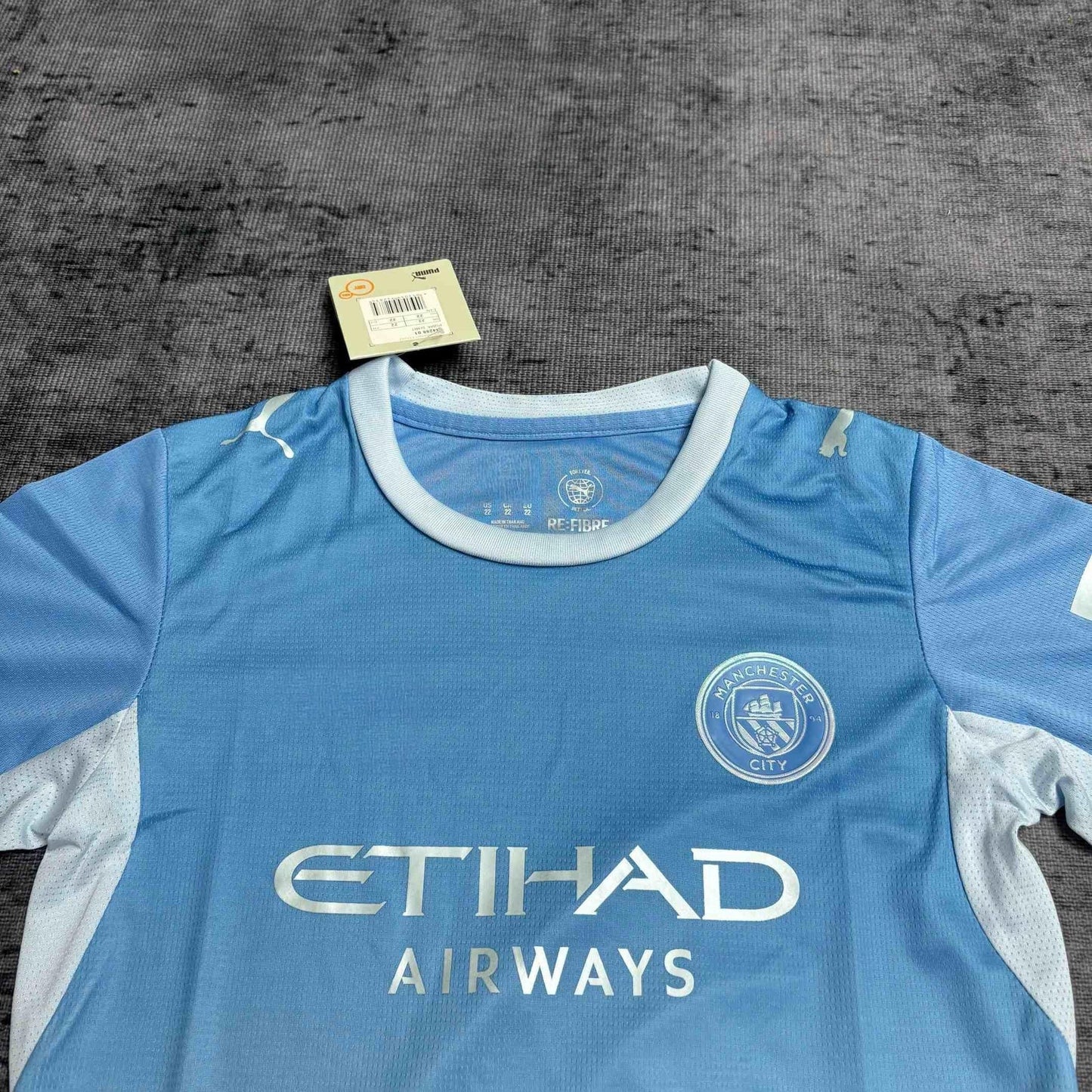 Manchester City Home Jersey for Kids Sizes 16-28