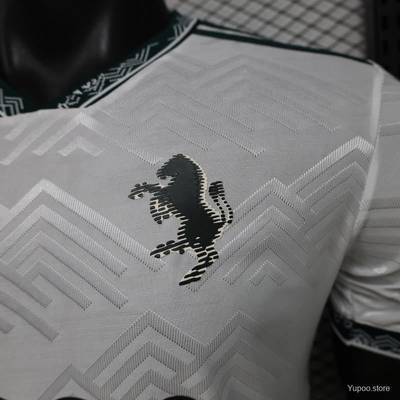 Juventus Player Version 26/27 White and Dark Green Jersey