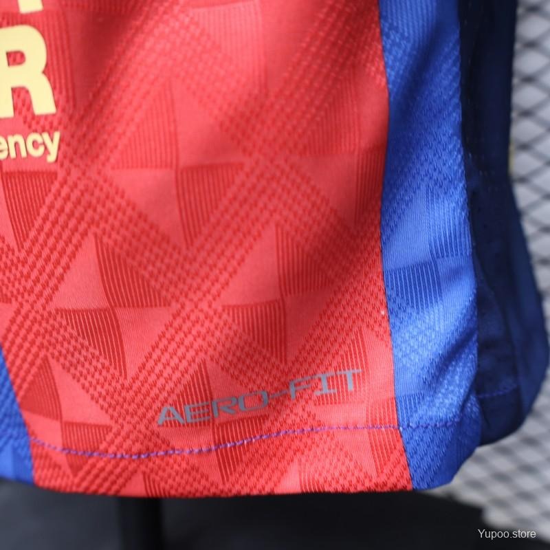 FC Barcelona Home Jersey Player Version 26/27
