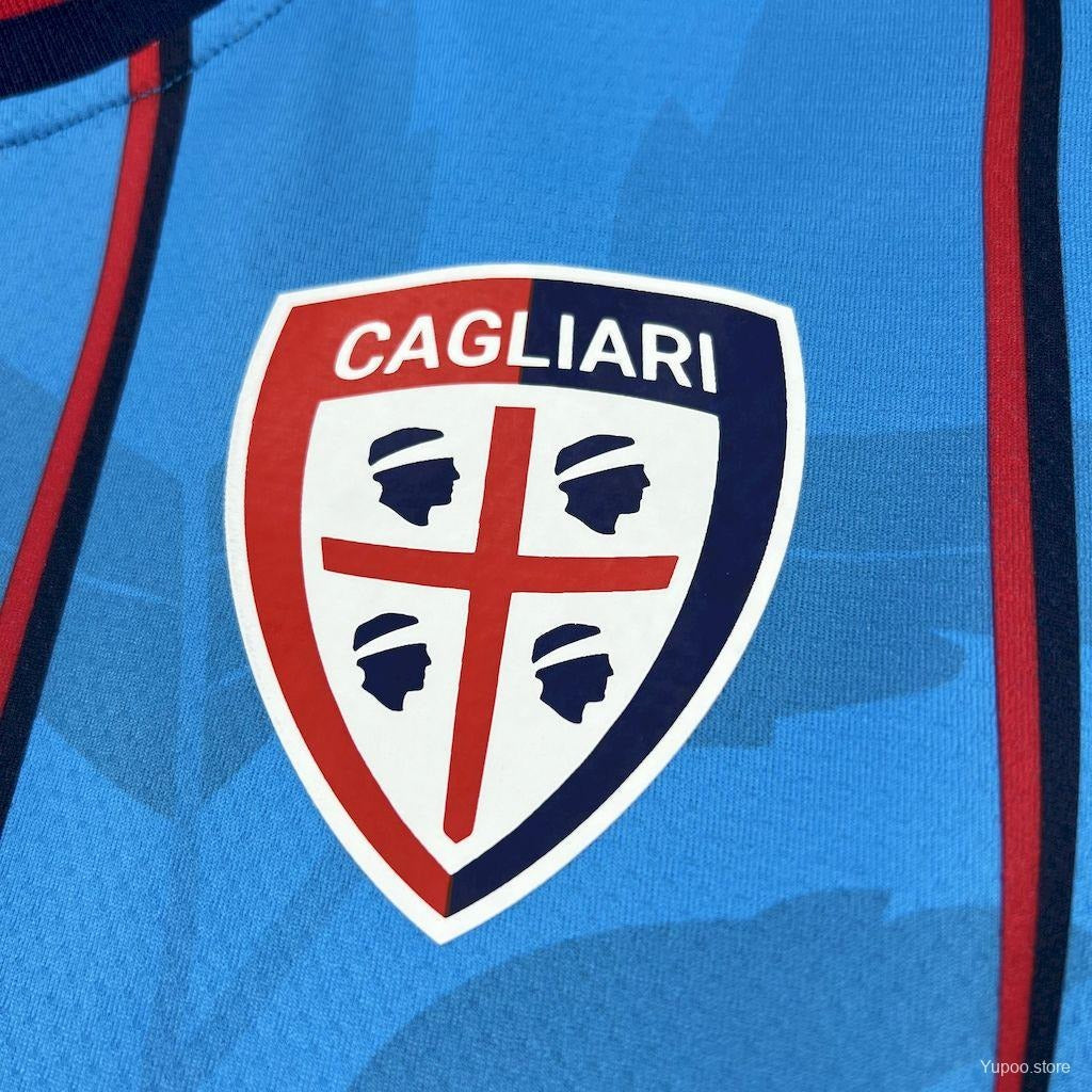 Cagliari Calcio Third Jersey 2025-26 S-2XL Available