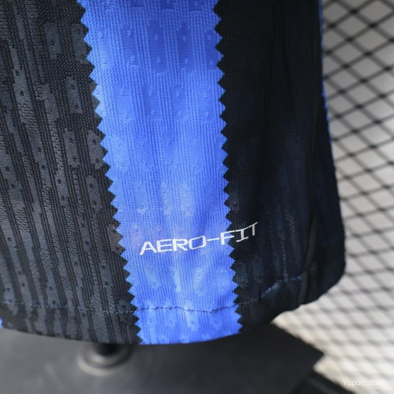 Inter Milan Player Version 26/27 Home Jersey Black & Blue