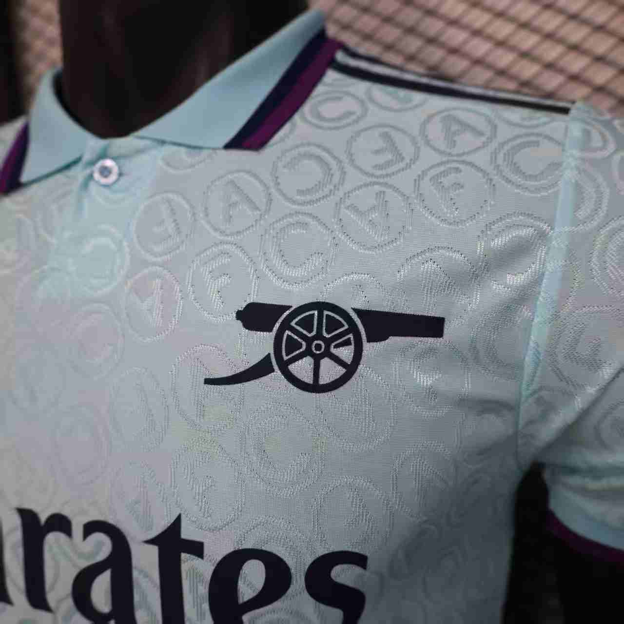 2025-26 Arsenal Special Light Blue Player Size