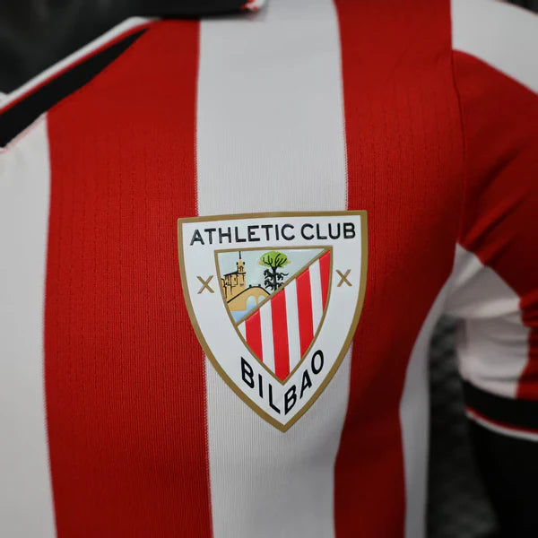 2025-26 Athletic Bilbao Home Player S-2XL