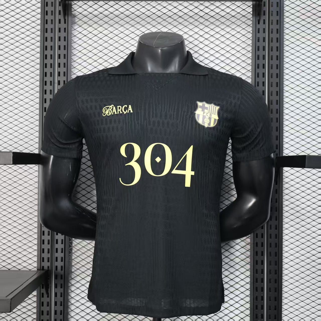 2025-26 Barcelona 304 Blcak Player