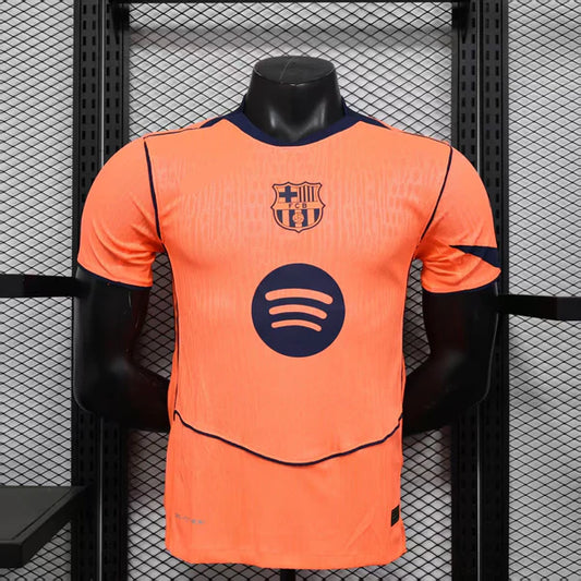 2025-26 Barcelona Second Away Player S-2XL